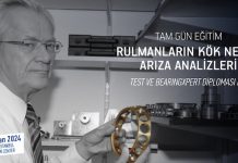 Tam gün Rulman Kök Neden Analiz Eğitimi – kayıt olun!